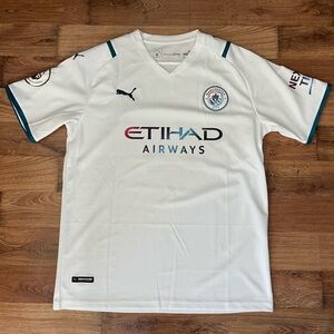 Kevin De Bryune 2021–22 Manchester City Away Jersey